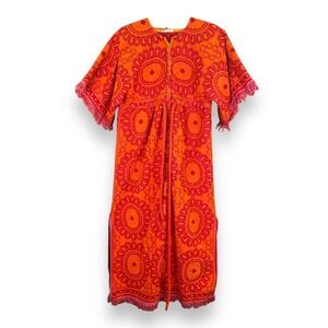 Vintage MCM Terry Toweling kaftan‎ S/M
